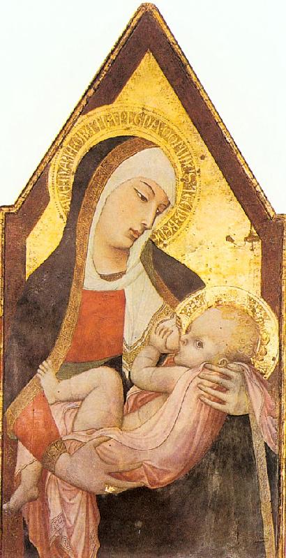 Ambrogio Lorenzetti Nursing Madonna China oil painting art